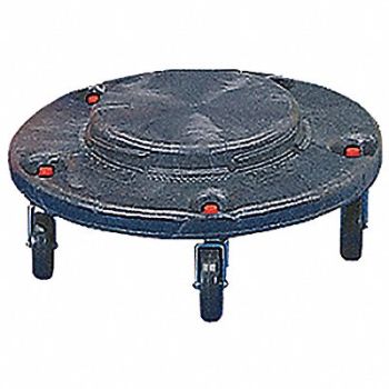 RUBBERMAID COMMERCIAL PRODUCTS Container Dolly 250 lb Fits 55 gal., 5W007