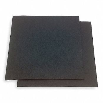 AIR HANDLER Odor Removal Air Filter Pad 25x25x1 PK2, 5W095