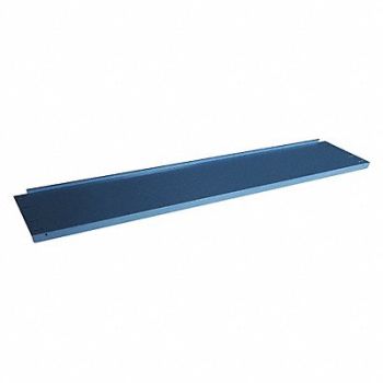 GRAINGER APPROVED Lower Shelf 60Wx15Dx2 H Industrial Gray, 5W679