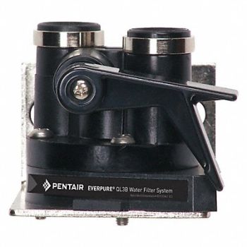 PENTAIR/EVERPURE Single Filter Head Assembly 3/8 NPT, 5WFJ1