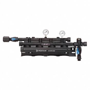 PENTAIR/EVERPURE Quad Filter Head Assembly 3/4 FNPT, 5WFJ2