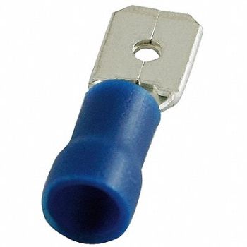POWER FIRST Male Disc Tin Brass Vinyl PK100, 5WHC2