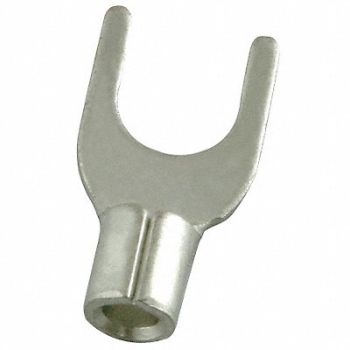 POWER FIRST Fork Terminal Tin Copper Bare PK100, 5WHD8