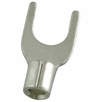 POWER FIRST Fork Terminal Tin Copper Bare PK100, 5WHE0