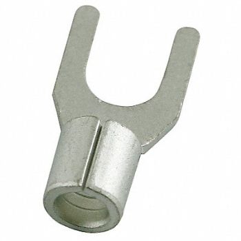 POWER FIRST Fork Terminal Tin Copper Bare PK50, 5WHE3