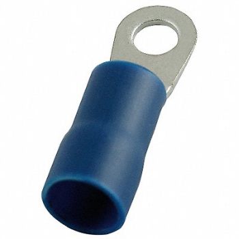 POWER FIRST Ring Terminal Blue 6 AWG 6 AWG PK20, 5WHG7