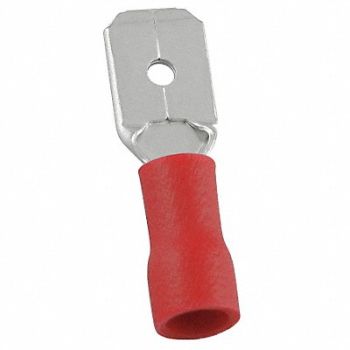 POWER FIRST Male Disc Tin Brass Vinyl PK100, 5WHH1