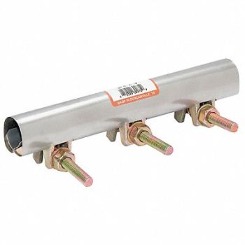 GRAINGER APPROVED Repair Clamp 1 PipeSize Partial Cov 9 L, 5WMP6