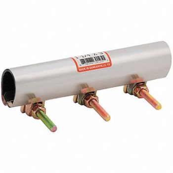 GRAINGER APPROVED Repair Clamp 2 1/2 Pipe Partial Cov 12 L, 5WMR3