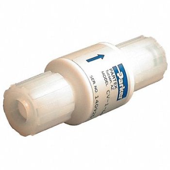 PARKER Inline Check Valve PTFE 1/2 PARGRIP, 5WRJ9