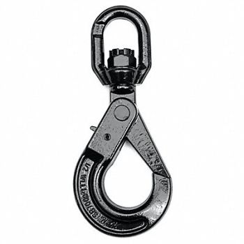DAYTON Slip Hook Steel G80 Swivel 12000 lb., 5WRT6
