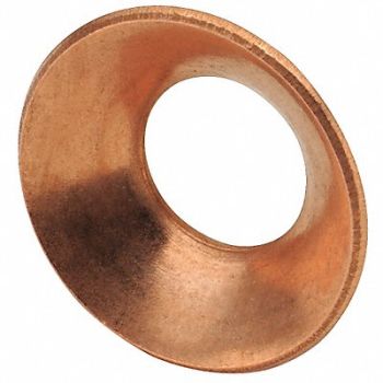 PARKER Flare Gasket 45 Deg Copper Flare PK10, 5WRW6
