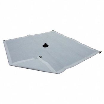GRAINGER APPROVED Fire Retardant Drainage Tarp 12x12Ft, 5WUA0