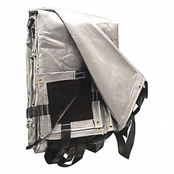 GRAINGER APPROVED Tarp PE Tarpaulin Polyethylene 25x48Ft, 5WUF3