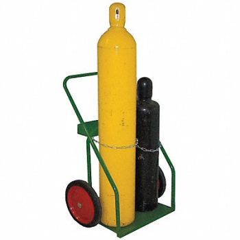 SAFTCART Cylinder HandTruck 400 lb 42 x21 x6-1/2, 5WXD5