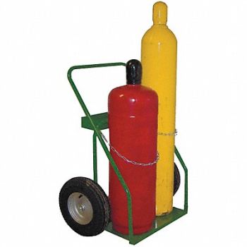 SAFTCART Cylinder HandTruck 780lb 44 x35 x12-1/2, 5WXE0