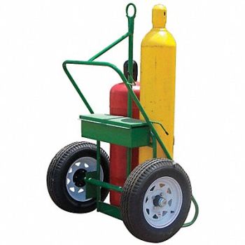 SAFTCART Cylinder HandTruck 1680lb 62 x40 x12-1/2, 5WXF0