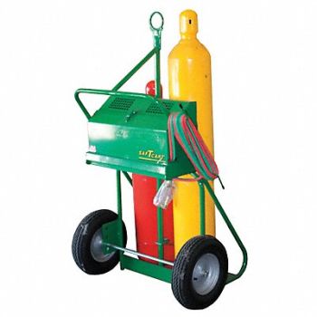 SAFTCART Cylinder HandTruck 780lb 66 x33 x12-1/2, 5WXF5