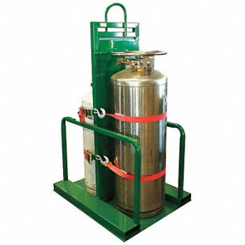 SAFTCART Cylinder Pallet 2 Cylinders, 5WXR2