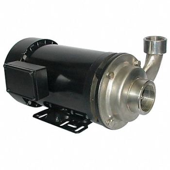 DAYTON CntrfugPmp 316Stl 3P 1 1/4 1.5hp 116gpm, 5WXT7