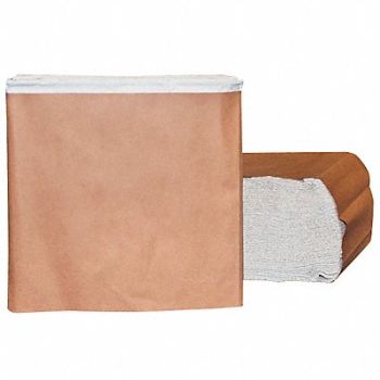 ABILITY ONE Dry Wipe 13 x 13 White PK18, 5WYC7