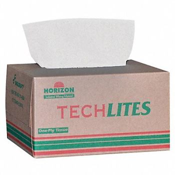 ABILITY ONE Dry Wipe 4-1/2 x 8-1/4 White PK60, 5WYC8