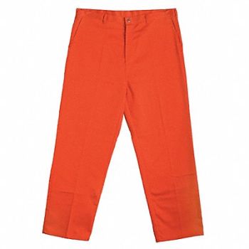 CONDOR FR Treated Cotton Pants Orange 50 Waist, 5WYR1