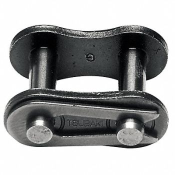 TSUBAKI Connecting Link Steel 37/64 in PK5, 5X296