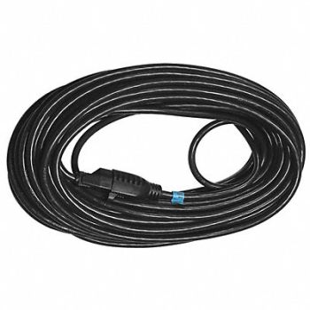 GRAINGER APPROVED Extension Cord 100ft 12Ga 15A SJTW Blk, 5XFP5