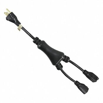GRAINGER APPROVED Splitter Powr Cord 5-15P SJT 1.2 ft 15A, 5XFT7