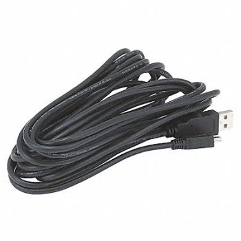 MONOPRICE USB 2.0 Cable 15 ft.L Black, 5XFX1
