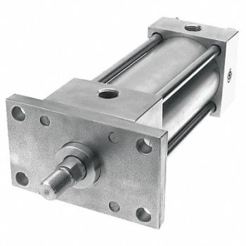 SPEEDAIRE Air Cylinder 26.875 in L Stanless Steel, 5TEV7