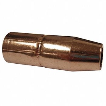 MILLER ELECTRIC MILLER Copper Conical MIG Weld Nozzle, 5XRZ2