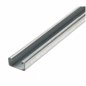 GRAINGER APPROVED Strut Channel Steel Overall L 5ft, 5YB89