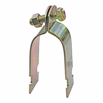 GRAINGER APPROVED Conduit Strap Clamp Steel PK10, 5YB97