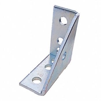 GRAINGER APPROVED Corner Connector 90 Degrees Steel, 5YE25