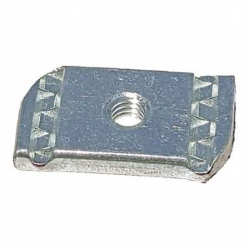 GRAINGER APPROVED Stand Nut Steel Overall W 1 3/8in PK25, 5YE30