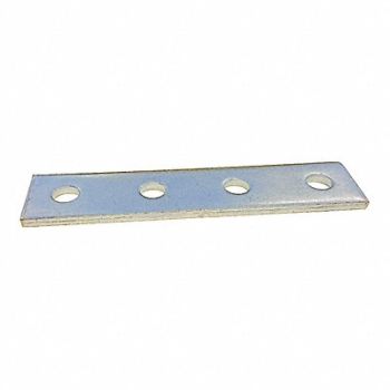 GRAINGER APPROVED Splice Flat Plates Steel, 5YE56