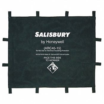 SALISBURY Arc Blanket 15kA 4 x 5 ft Blue, 5YGL0