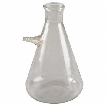 LAB SAFETY SUPPLY Flask Boiling Glass 1000mL PK2, 5YHK4