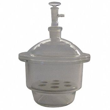 LAB SAFETY SUPPLY Cabinet Desiccator Clear, 5YHU8