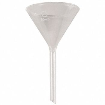 LAB SAFETY SUPPLY Funnel Short Stem PK6, 5YHW4