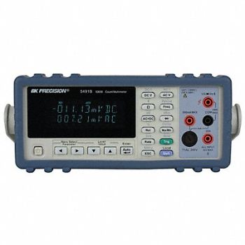 B K PRECISION Bench Multimeter Dual Display True RMS, 5YLW7