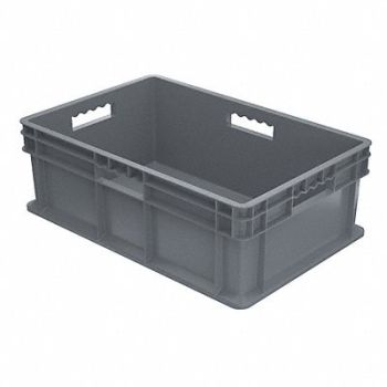 AKRO-MILS G6573 Straight Wall Ctr Gray Solid IndGrdPoly, 5YN16