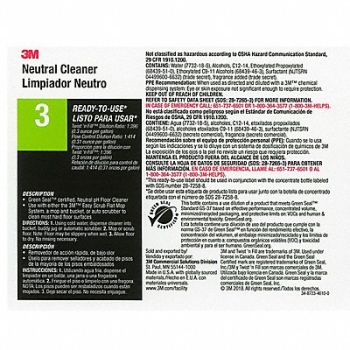 TOLCO Secondary Bottle Label Gloss Paper PK12, 5YR48