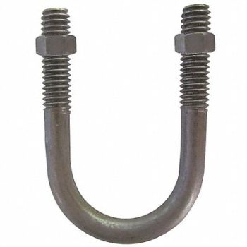 GRAINGER APPROVED Stndrd U-BltInsid 304 SS H 2 1/4 in PK10, 3XRZ8