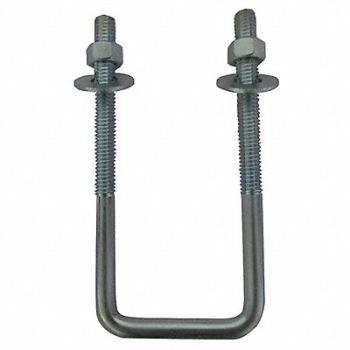 GRAINGER APPROVED Square U-BoltInside H 9 in, 5YY60