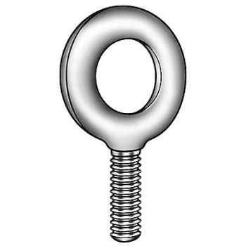 KEN FORGING Machinery Eye Bolt Shank D 2 1/2 in, 3JWN1