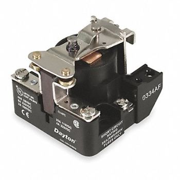 DAYTON H8154 Open Power Relay 4 Pin 120VAC SPST-NO, 5Z536