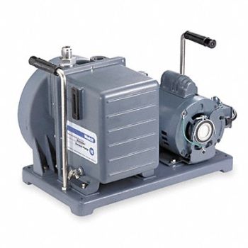 WELCH Vacuum Pump 1 hp 1 Phase 115/230V AC, 6D731